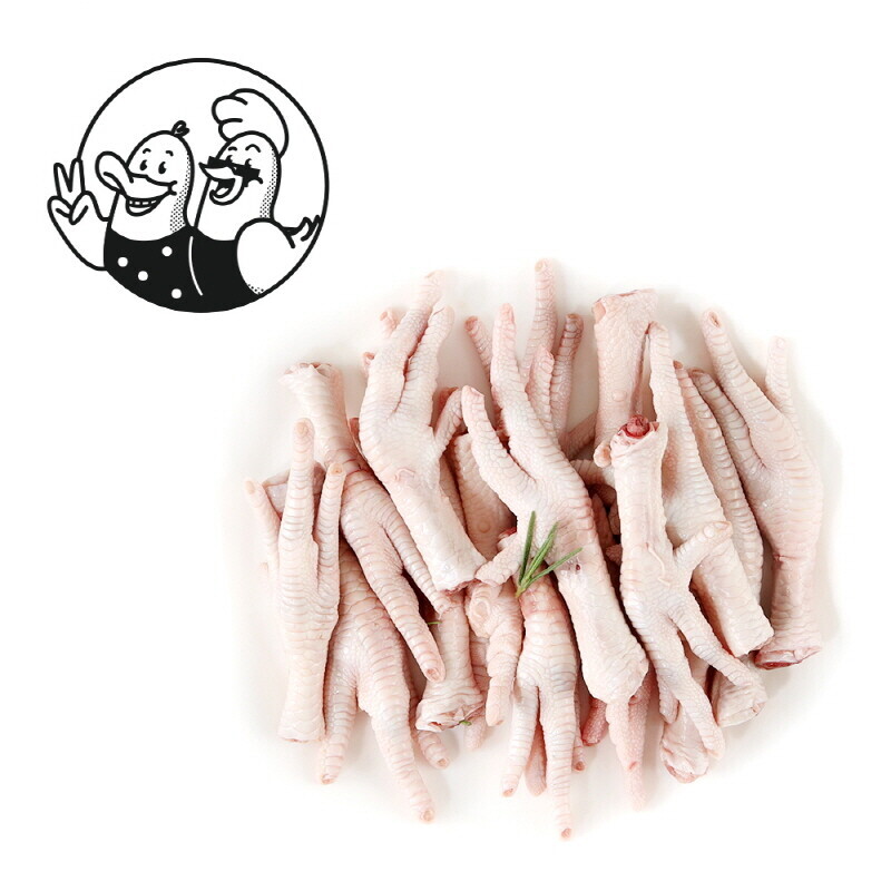 1kg 뼈있는 손질 닭발 통닭발 냉동